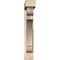 Ekena Millwork Olympic Block Smooth Bracket w/ Offset Brace, Douglas Fir, 5 1/2"W x 30"D x 34"H BKT0604X30X34OLY05SDF - alternate 4